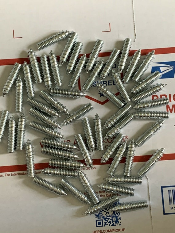 10 Nickel hanger bolt mount screws 3/8-16X 1 1/2" For beer tap handle display 