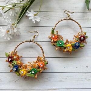 Real flower ornaments hot sale for gaye holud