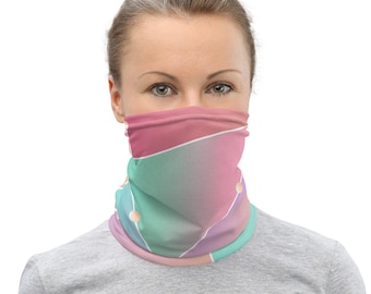 Stylish Glass Effect Face Mask / Neck Gaiter