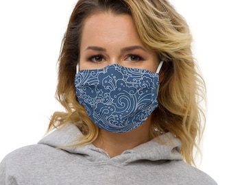 Reusable Face Mask with Adjustable Nose Wire & Elastic Bands