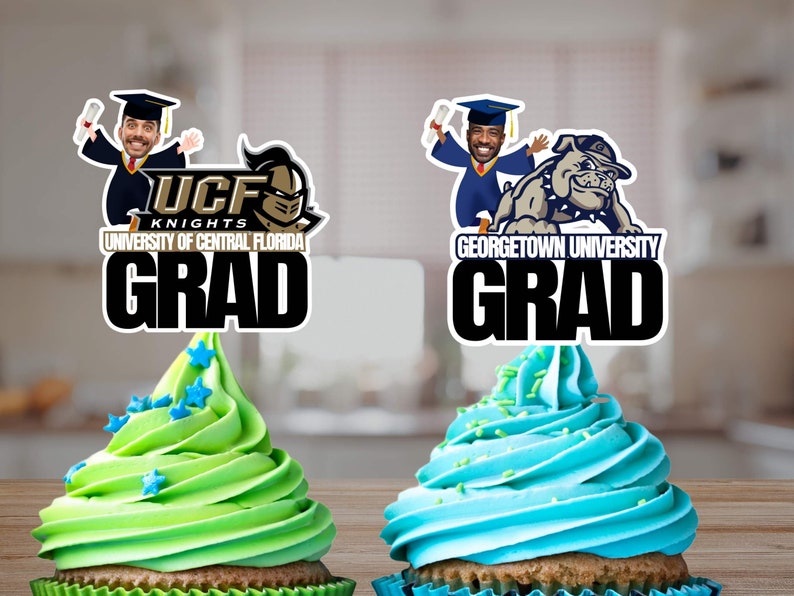 Knight Grad Topper Printable Graduation and School Acceptance Cake Topper University ...