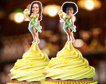 Tropical Luau Retirement Cupcake topper Female Birthday Personalized Birthday cup cake, stir sticks Custom Party Decoration Hawaiian Party