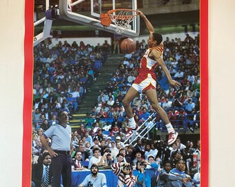 spud webb dunk poster