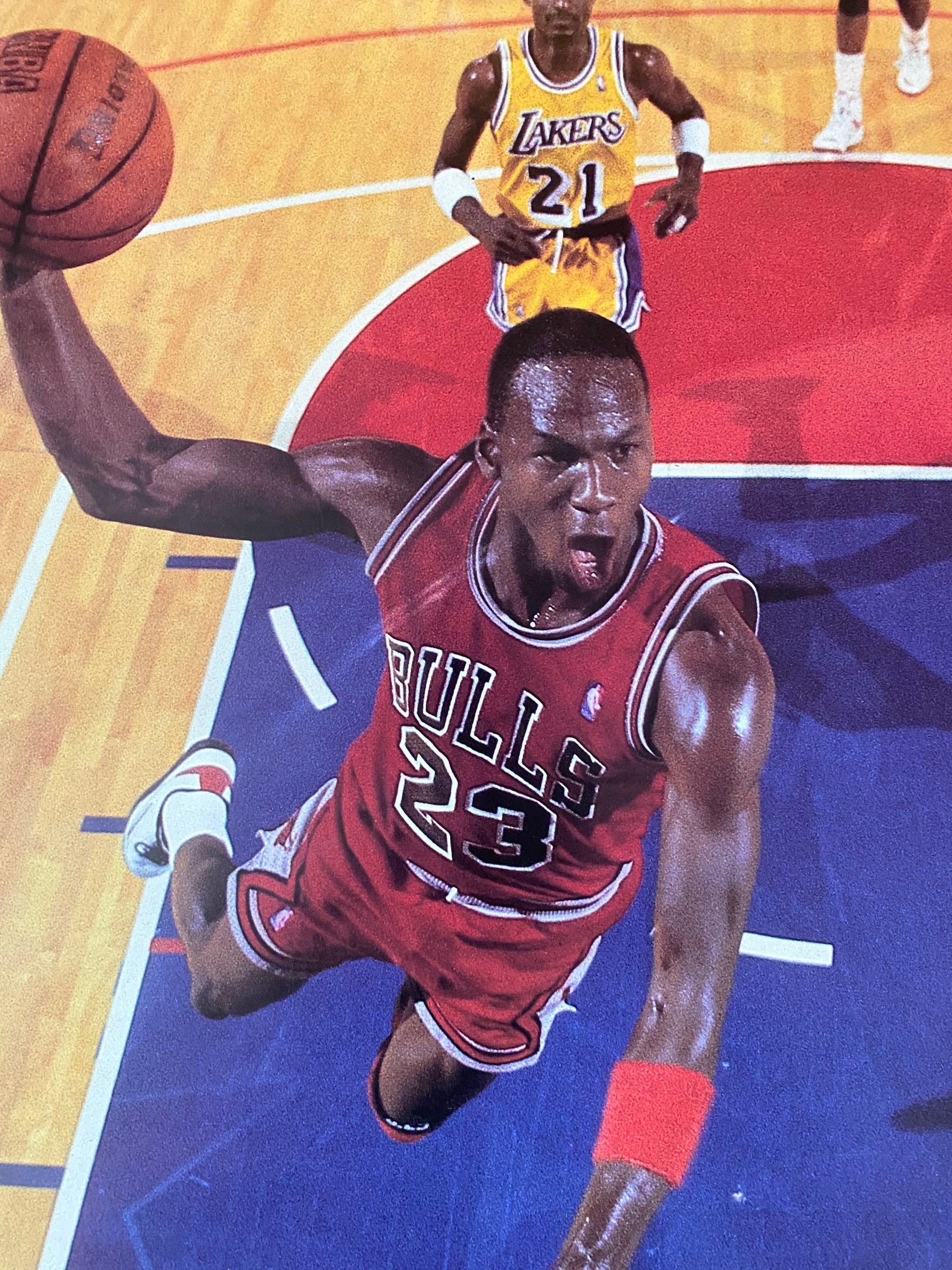 Vintage Michael Jordan 1987 Starline Poster Original Etsy