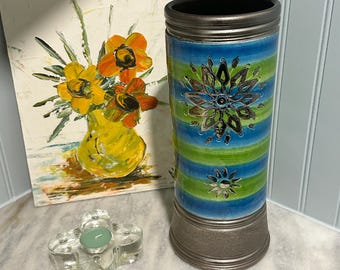 ヴィンテージ || ムラーノガラスの花瓶 - Etsy 日本