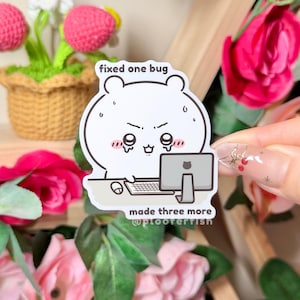 Chiikawa Codes | Fixed One Bug Made Three More | BUY 3 GET 1 FREE | Cute Matte Waterproof + Weatherproof Vinyl Laptop Decals