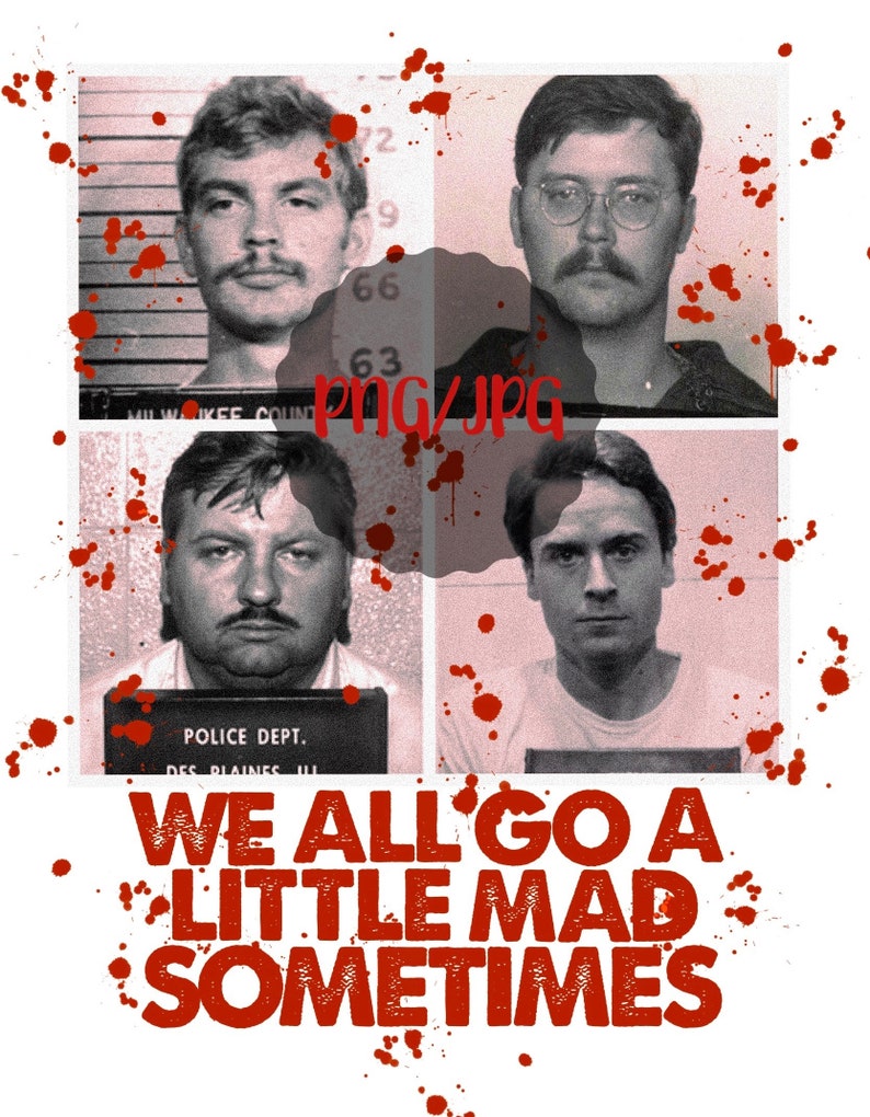 Serial Killer Mugshot PNG image 1