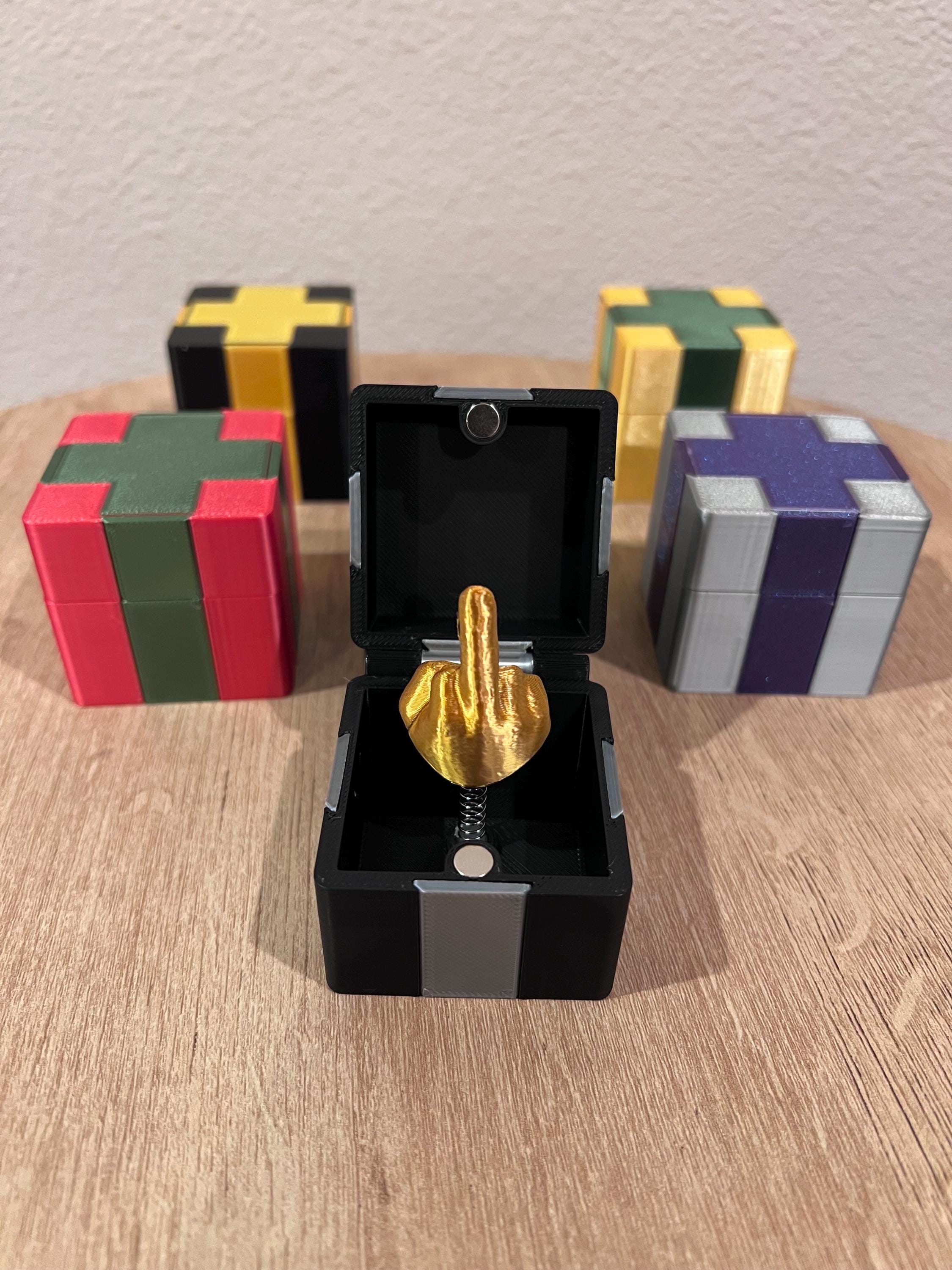 Gift Box Surprise (Middle finger)