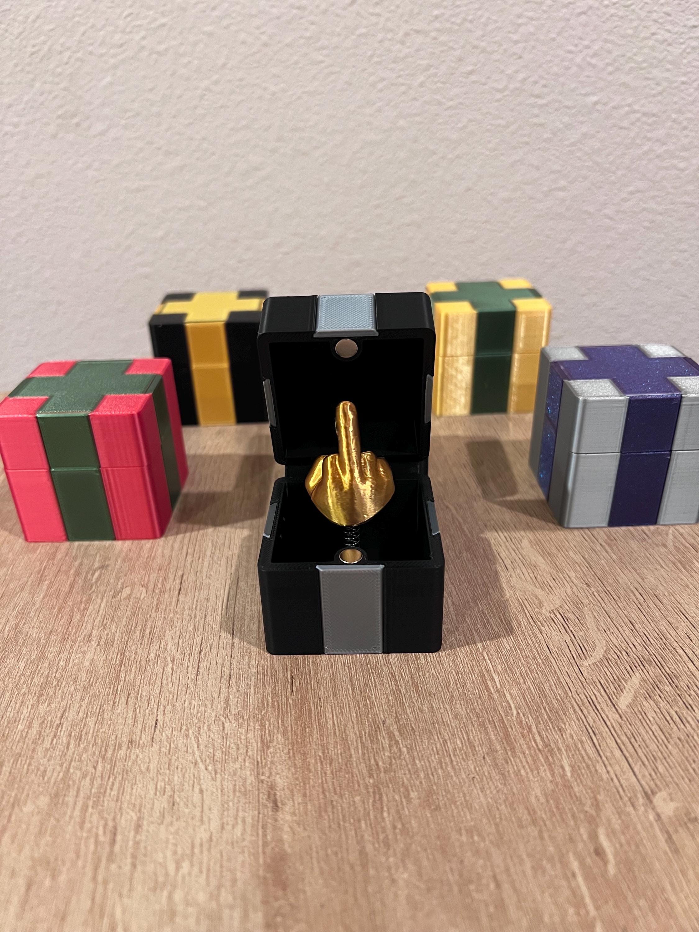 Gift Box Surprise (Middle finger)