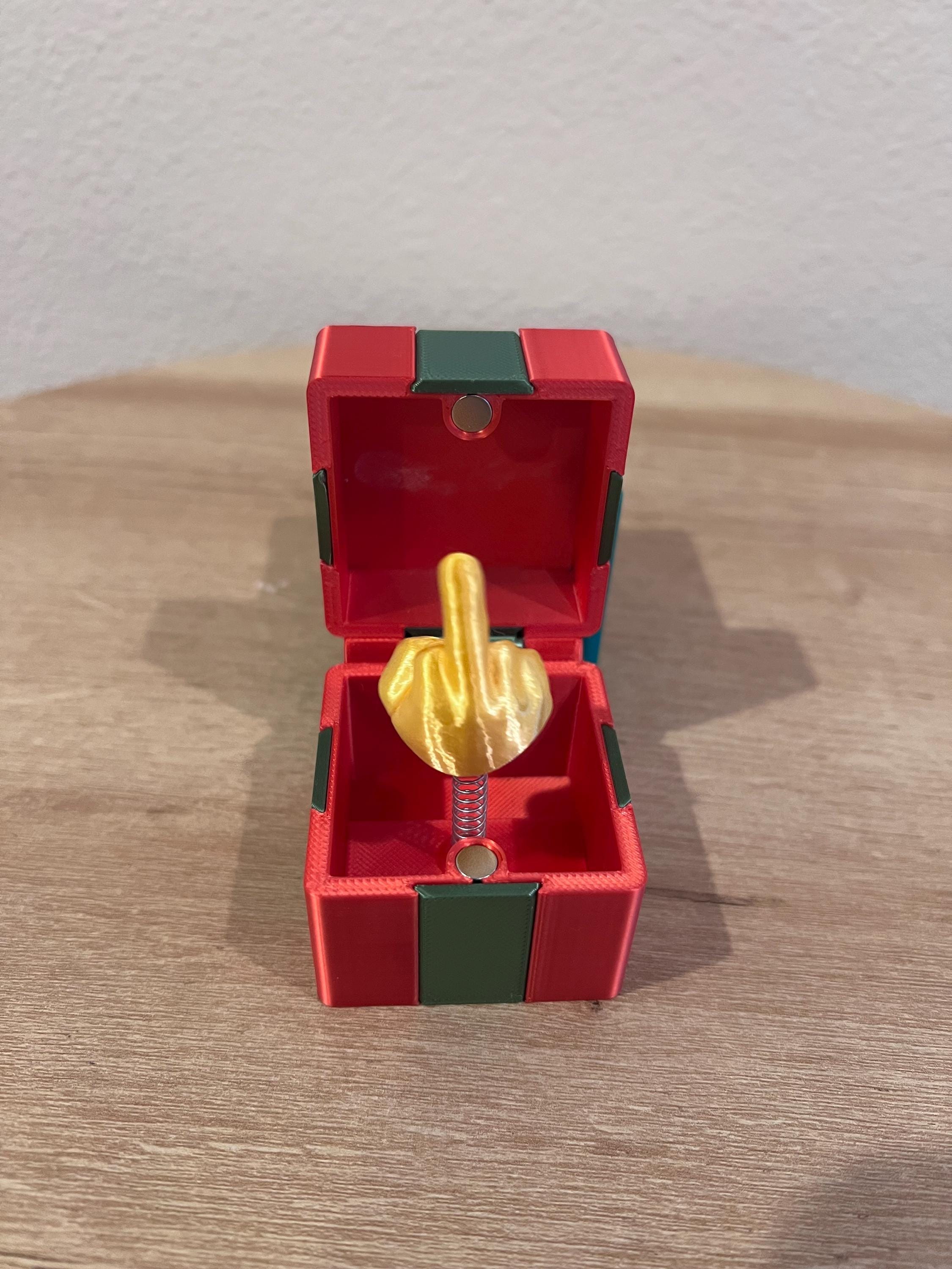 Gift Box Surprise (Middle finger)