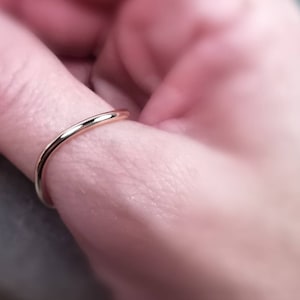 Plain 9ct Gold Filled Thumb Ring
