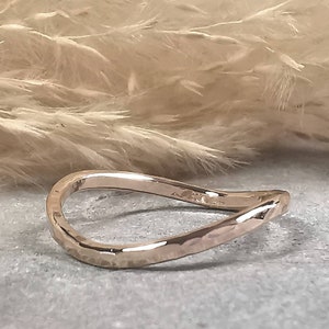 Hammered 14k Gold Filled Thumb Ring