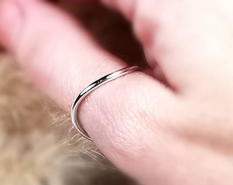 Plain Sterling Silver Thumb Ring