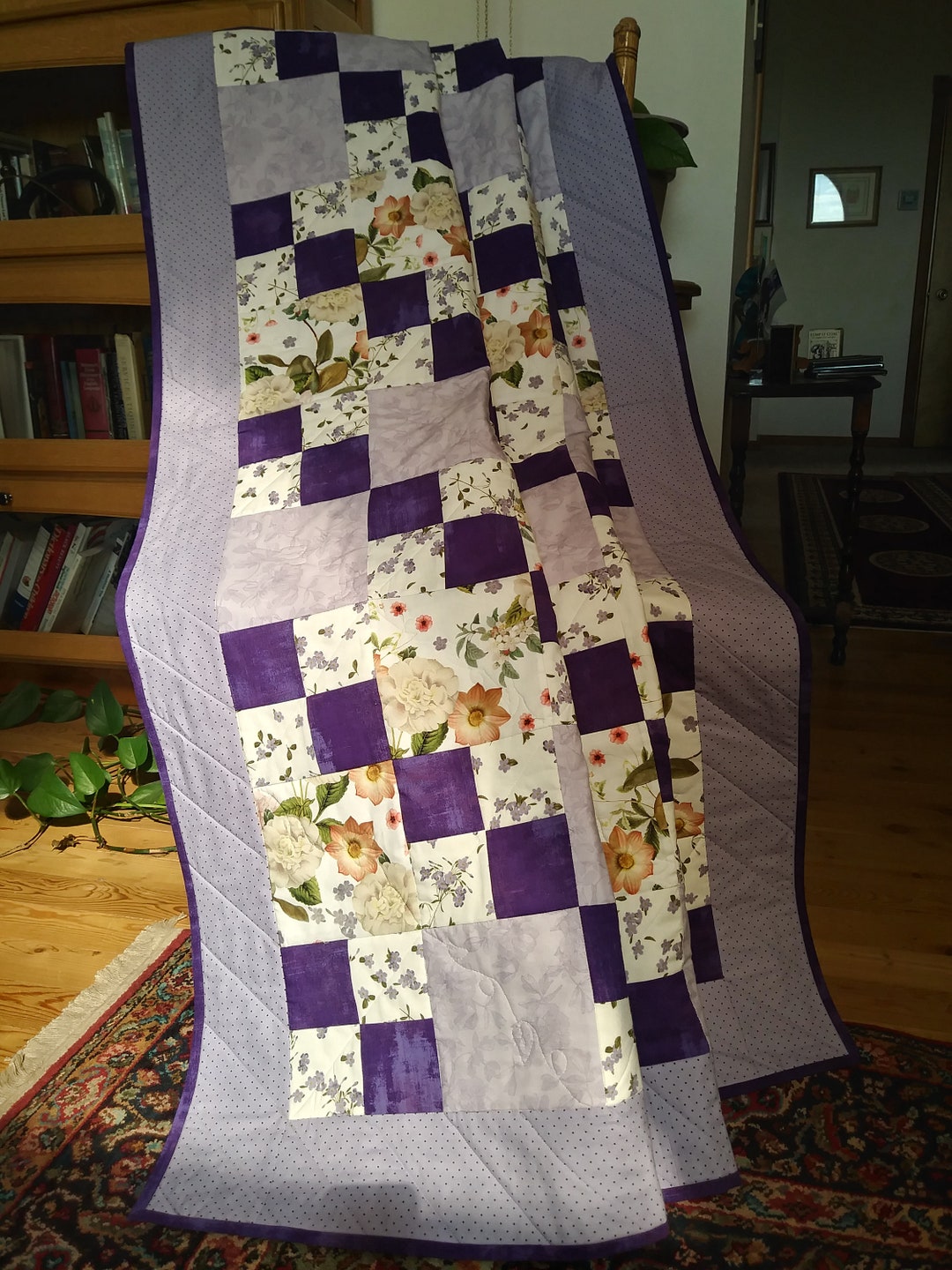 Lovely in Lavender Quilt Etsy