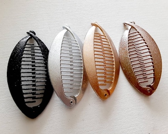 Banana Hair Combs Ponytail Holder 4 1/2" Long 1PCBanana Claw Clip Select color (New)