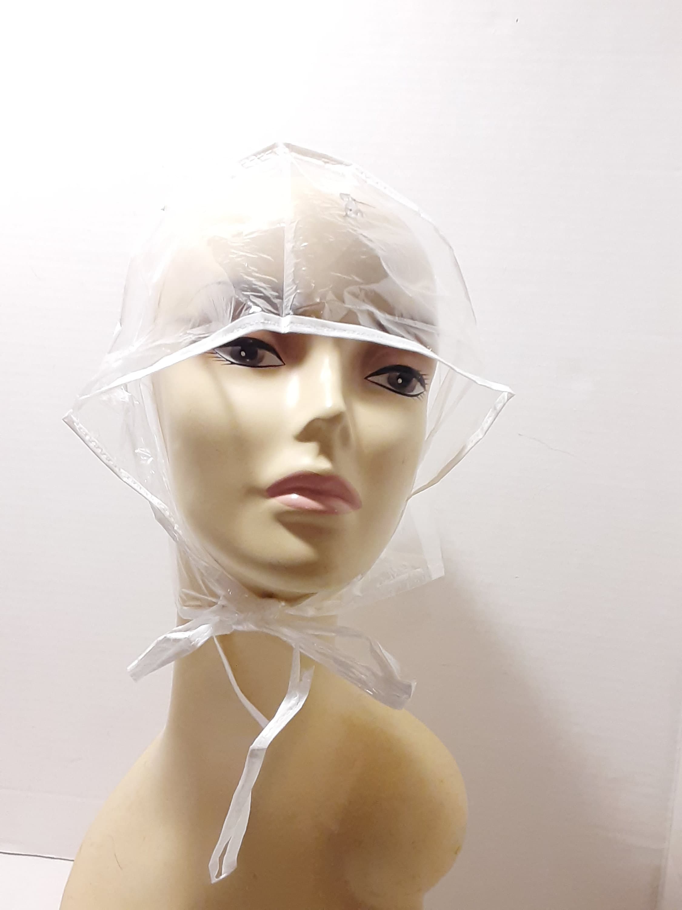 Plastic Rain Hair Etsy