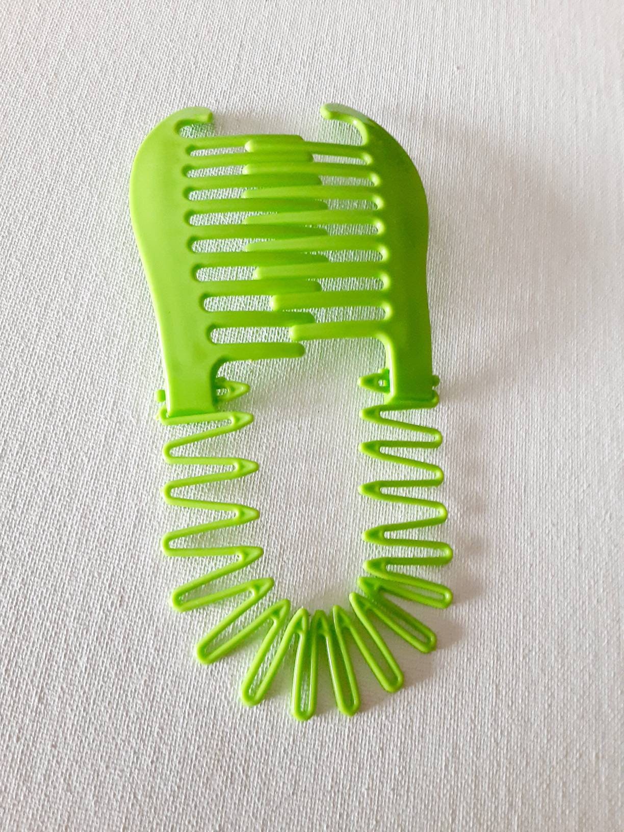 Banana Hair Clip Mohawk Ponytail Holder Stretchy Flexible Etsy