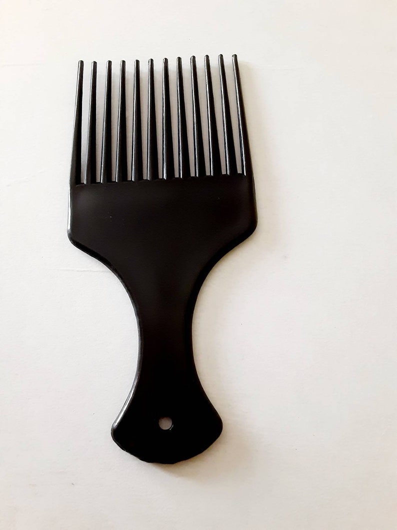 Plastic or Metal Afro Hair Pick Hair Detangle Pick Etsy