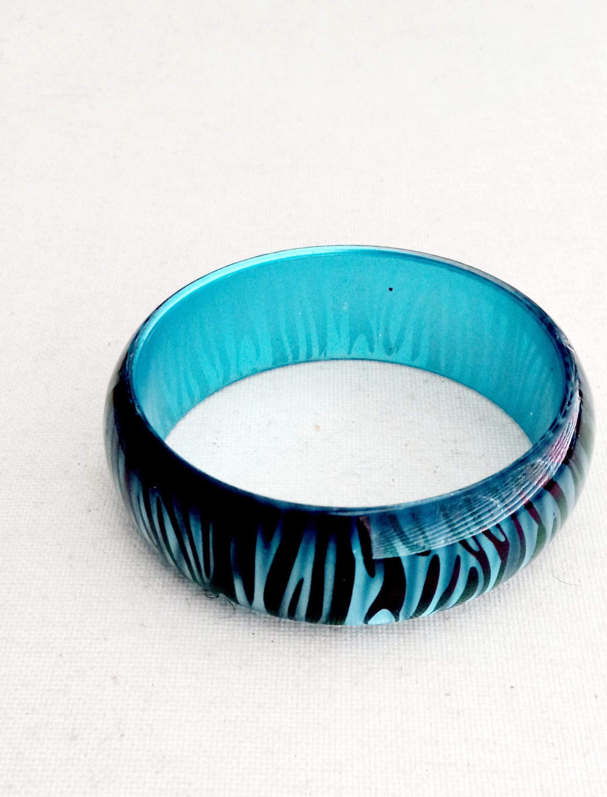 Zebra Print Animal Print Fashion Bracelet Bangle Women Summer Fashion ...