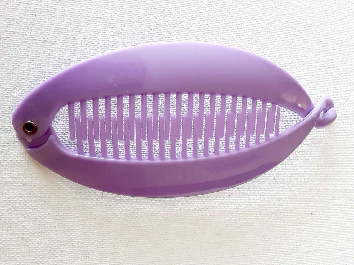 Banana Hair Combs Ponytail Holder 5 1/2 Long 1PCBanana Etsy