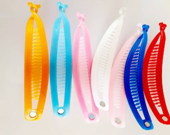 Long Banana Hair Clip Ponytail Holder Thin Hair Banana Clip 1PC