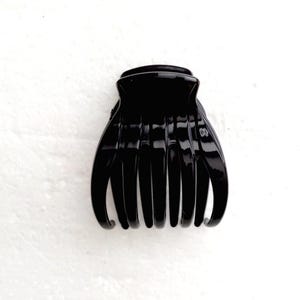 Hair Claw Clip Women Hair Fork Claw  Updo Ponytail Holder 3 inches Long Flat Hair Barrette Retro Hair Clip Half Ponytail Barrette Hair Clasp