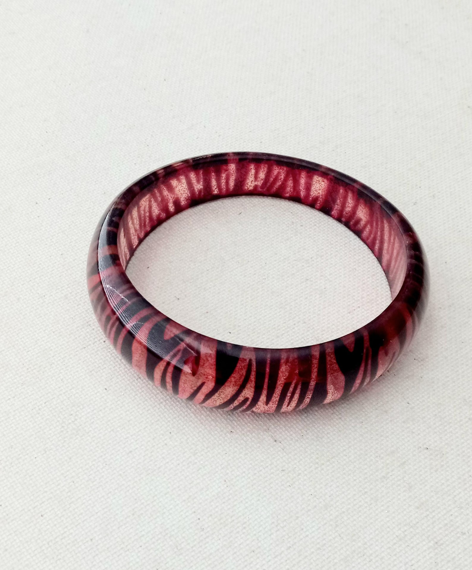 Zebra Print Animal Print Bangle Fashion Bracelet Bangle Women Summer ...