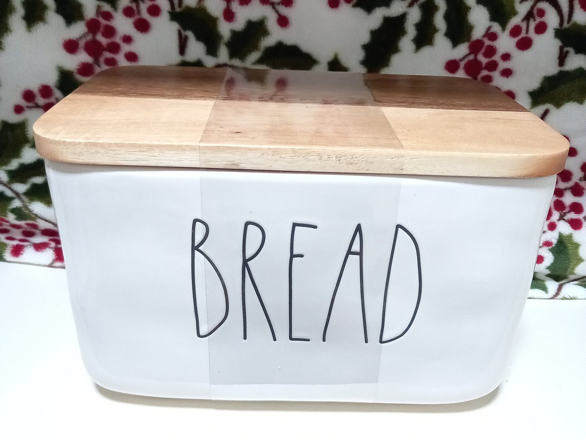 Rae Dunn Bread Box Etsy