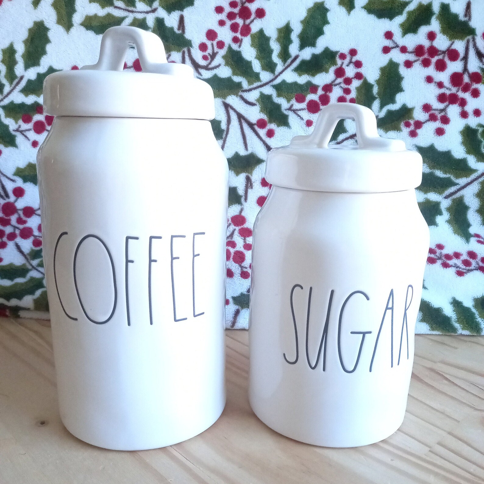 Rae Dunn Coffee & Sugar Canister.Set of 2 Etsy