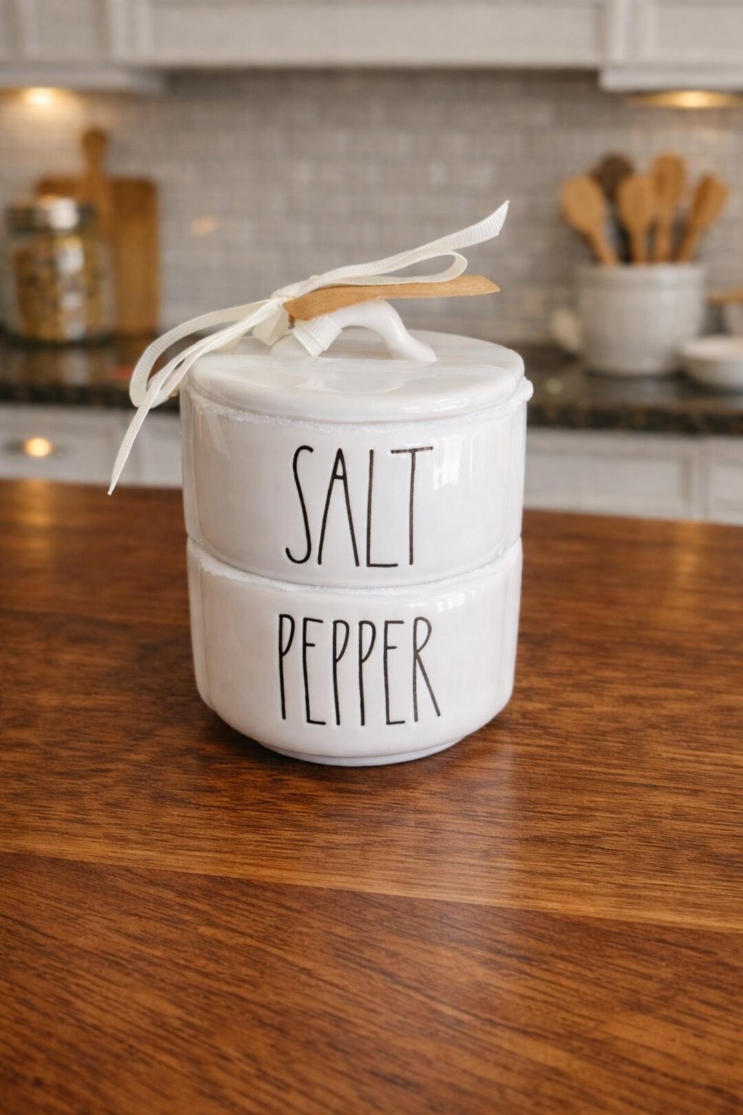 Salted Rae Inner Rae Dunn Salt and Pepper Storage Set - Etsy