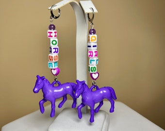 Horsey Earrings