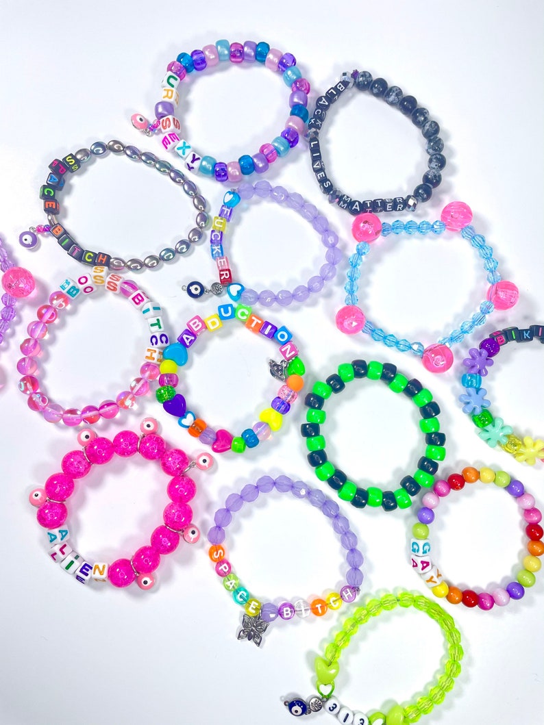 MysteryCustom Kandi Bracelet Packs