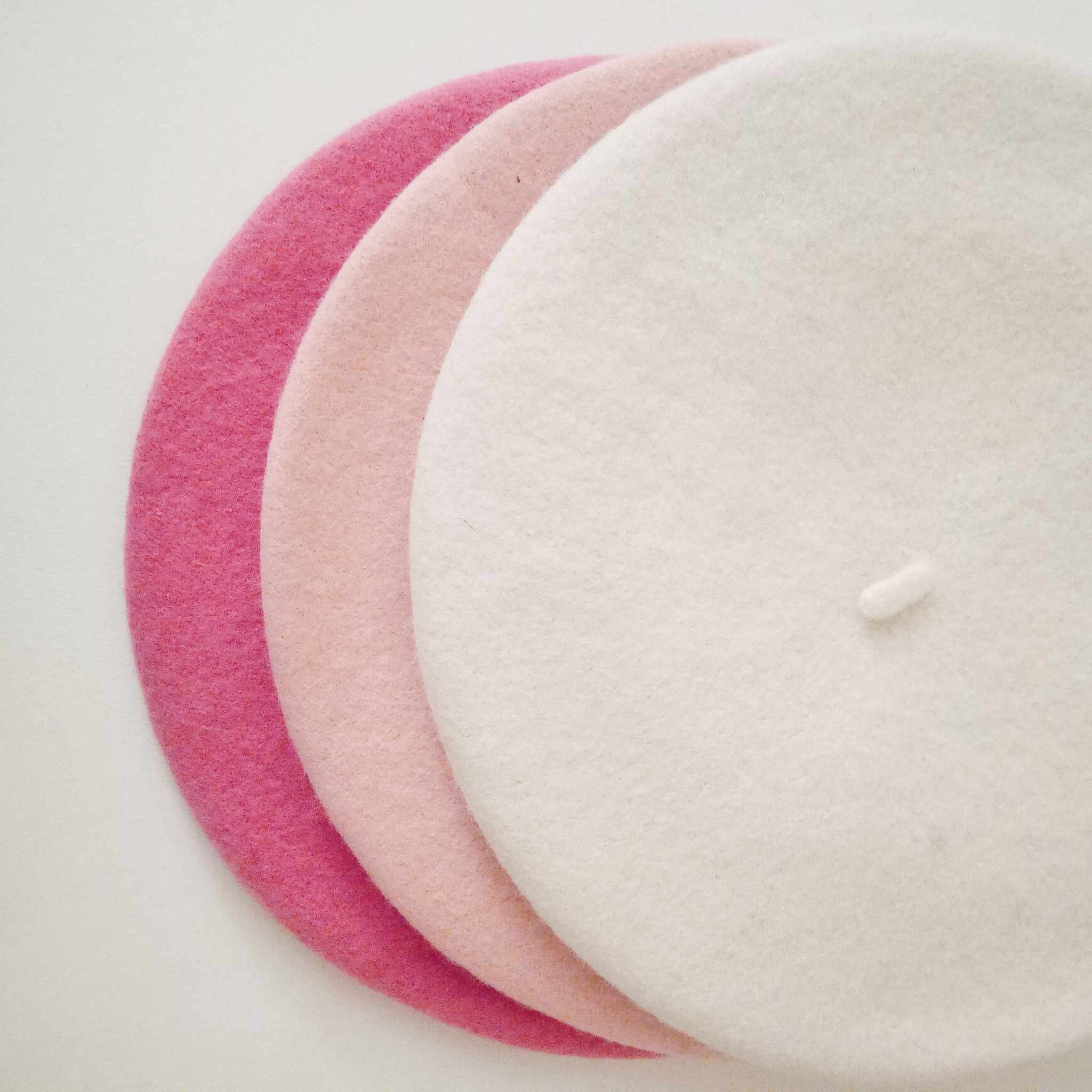 Hot Pink Wool Hat - Etsy