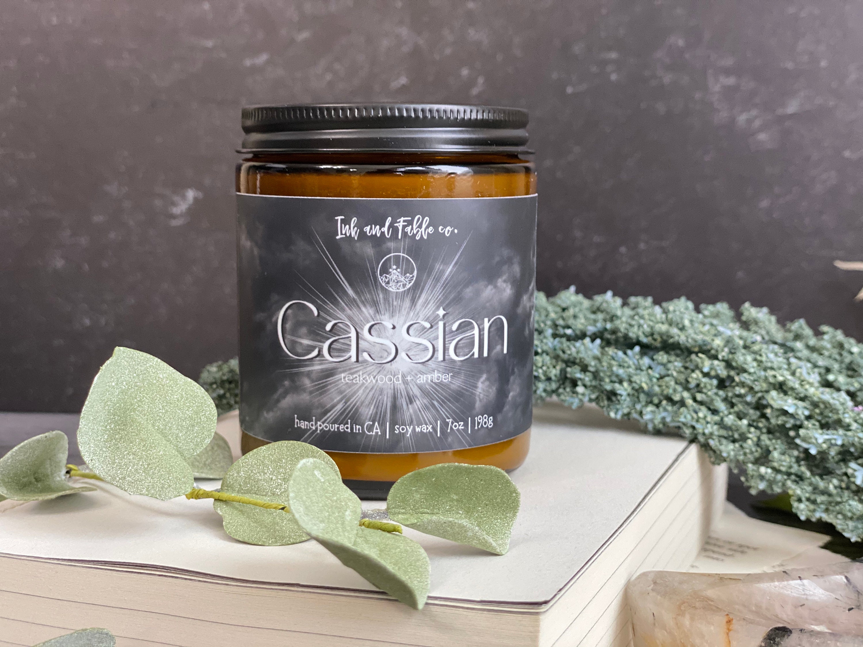 Cassian Candle Bookish Candle ACOTAR Literary Inspired Etsy