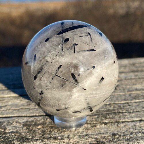 Black Tourmalinated Quartz Tower black Tourmaline Quartz Etsy