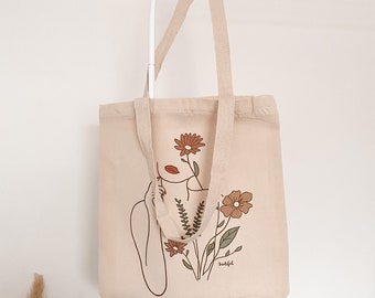 Graphic shopper tote bag, canvas shopper bag, reusable bags, graphic totes, eco friendly, 100% cotton canvas
