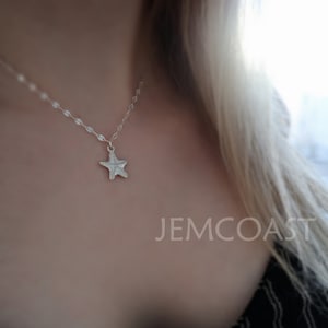 STARFISH Anhänger, 925 Sterling Silber Seestern Anhänger, 925 Sterling Silber Seestern Anhänger, Halskette für Frauen, Strand Anhänger, Sommer Schmuck