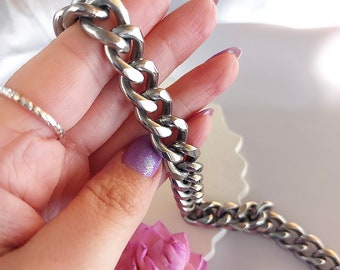 8 Other Reasons - Collana con catena spessa placcata in rodio | ASOS