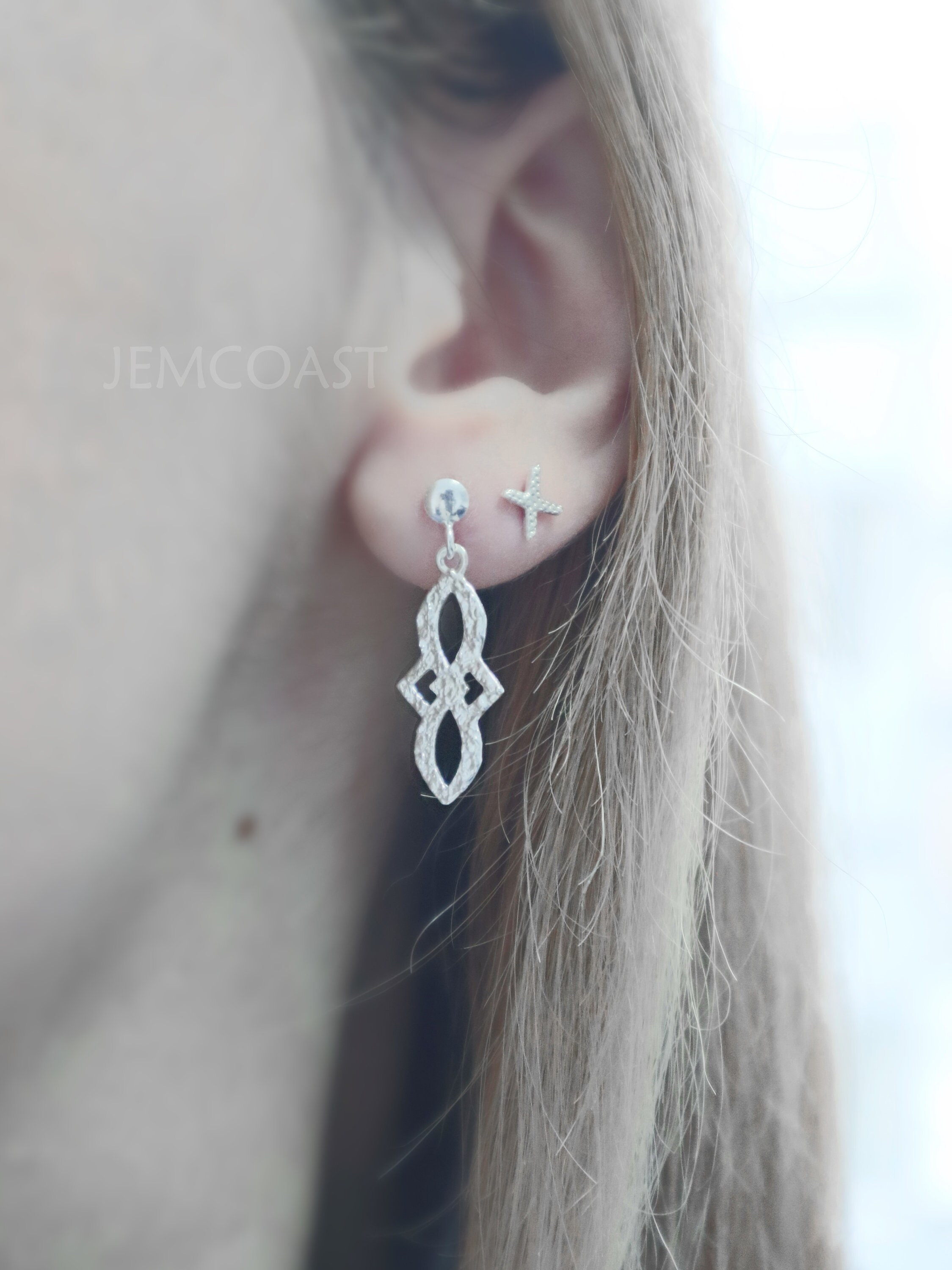 ELEGANT STATEMENT EARRINGS No112 Dangle Earrings Greek Etsy