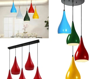 Modern Colour Ceiling Pendant Lightshade Suspension Light Replacement shades New Style Lighting Lampshade Home Decor Lightshade Easy to fit