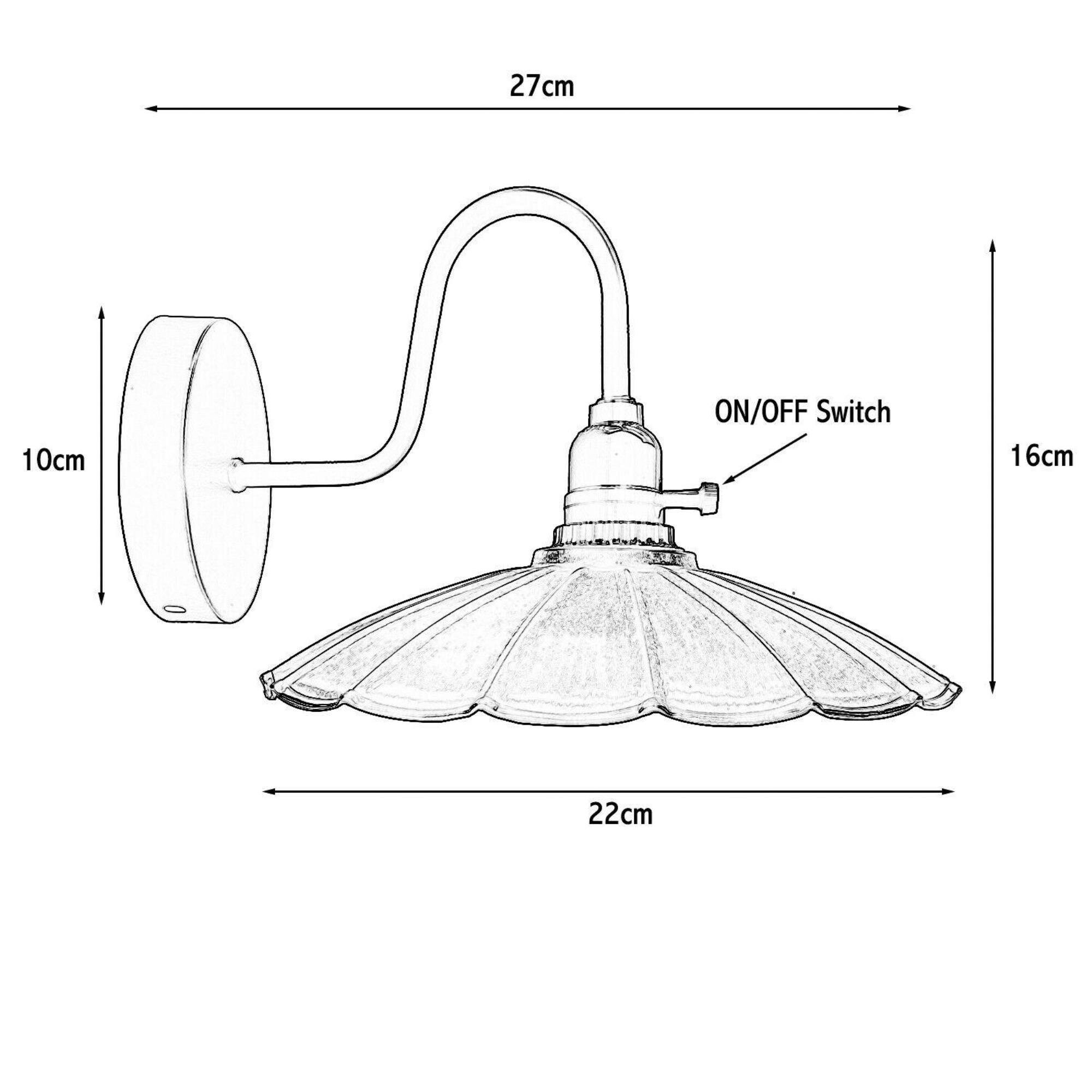 Industrial Wall Lamp Light Fixture Retro Metal Vintage Rustic Etsy UK