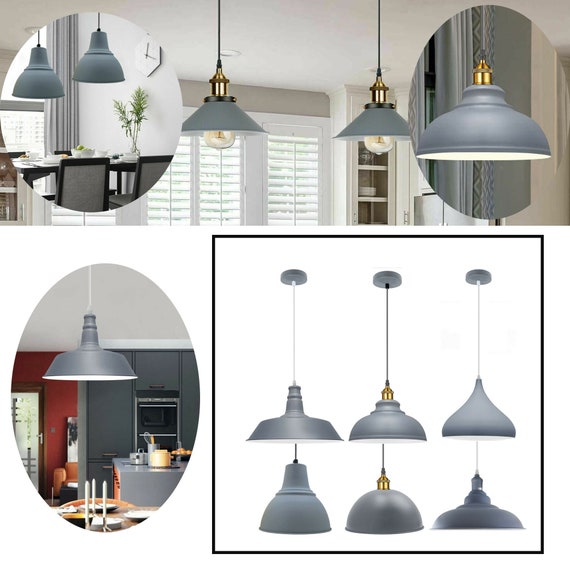 Industrial barn outlet pendant light