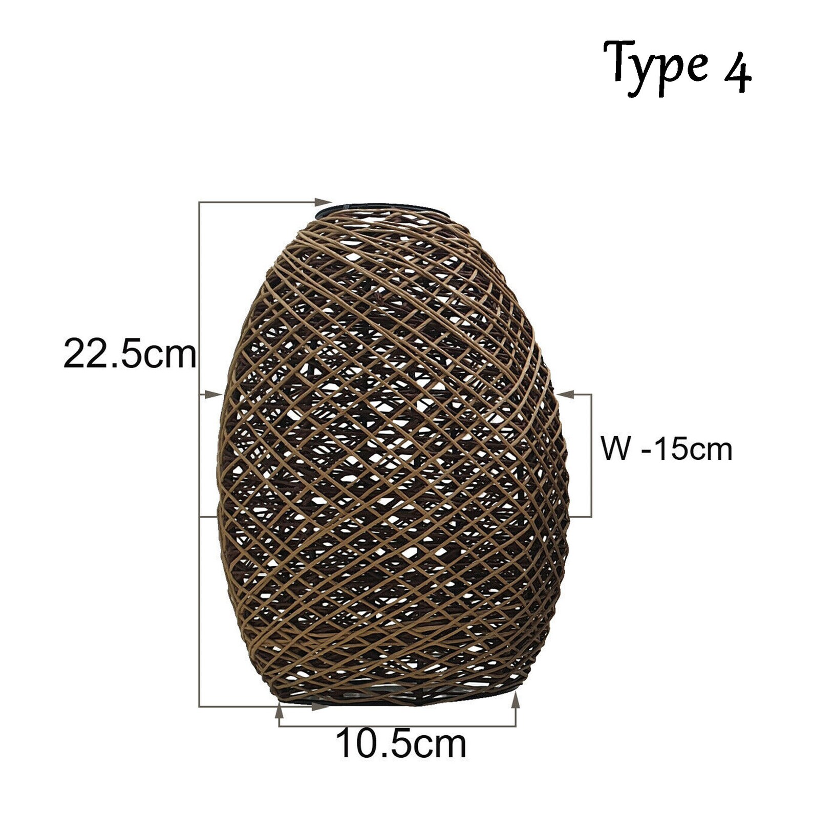 Natural Stylish Rattan Lighting Decorate Light Shades Natural - Etsy