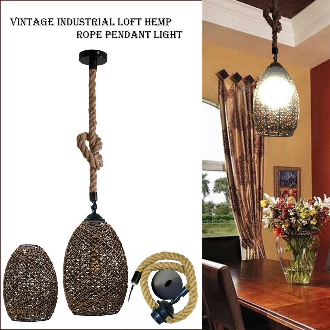 Natural Stylish Rattan Lighting Decorate Light Shades Natural - Etsy