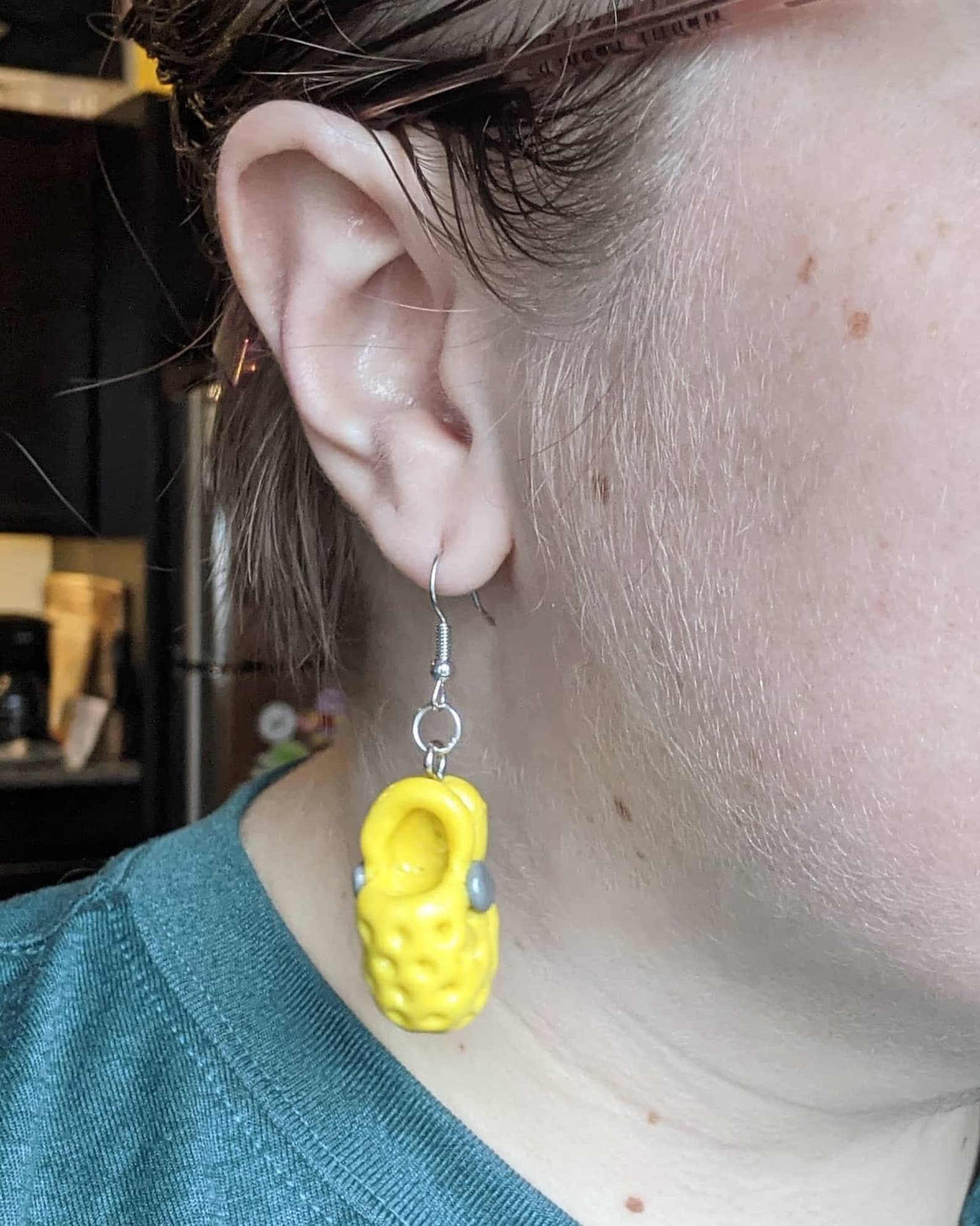 Crocstyle Earrings Etsy