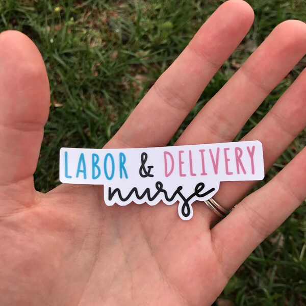 Labor and Delivery Jar Sticker Etsy