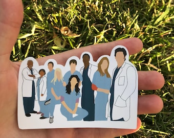 greys anatomy stickers etsy