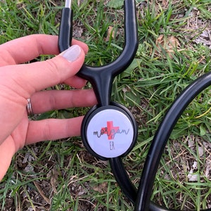 ER Personalized Stethoscope ID Tag-Tube Tag