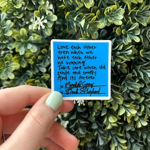 Grey&#39;s Anatomy Post It Sticker
