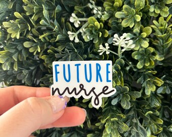 Future Nurse Sticker